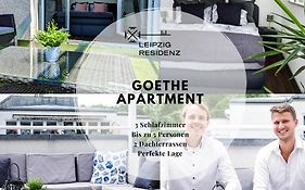 Leipzig Residenz Goethe Apartment mit Whirlpool und 2 Dachterrassen