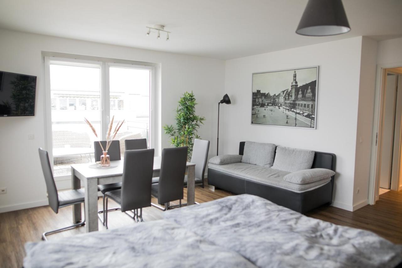 Leipzig Residenz Goethe Apartment mit Whirlpool und 2 Dachterrassen Exterior foto